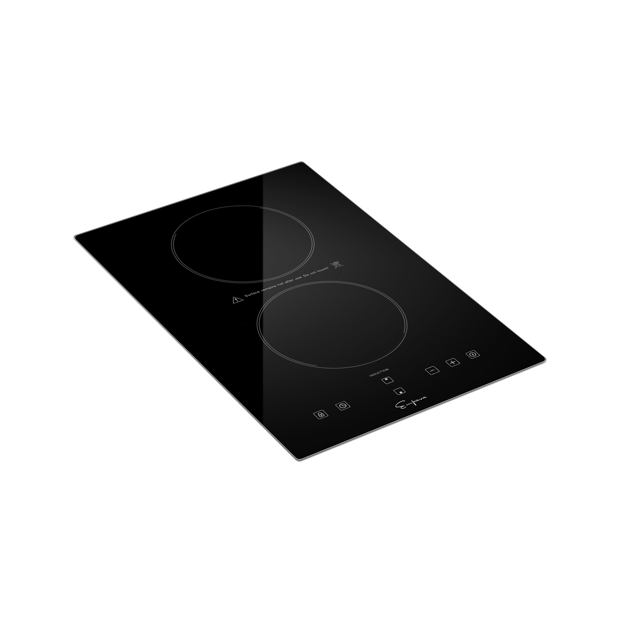 Empava IDC12 12 inch Portable Induction Cooktop with sleek design and control panel.